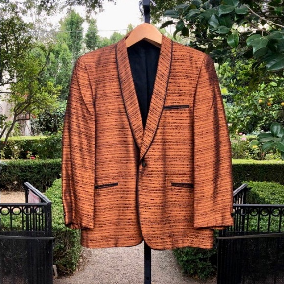 Vintage Other - ❤️ Vintage 1950’s Tuxedo Smoking Jacket Mens 38s
